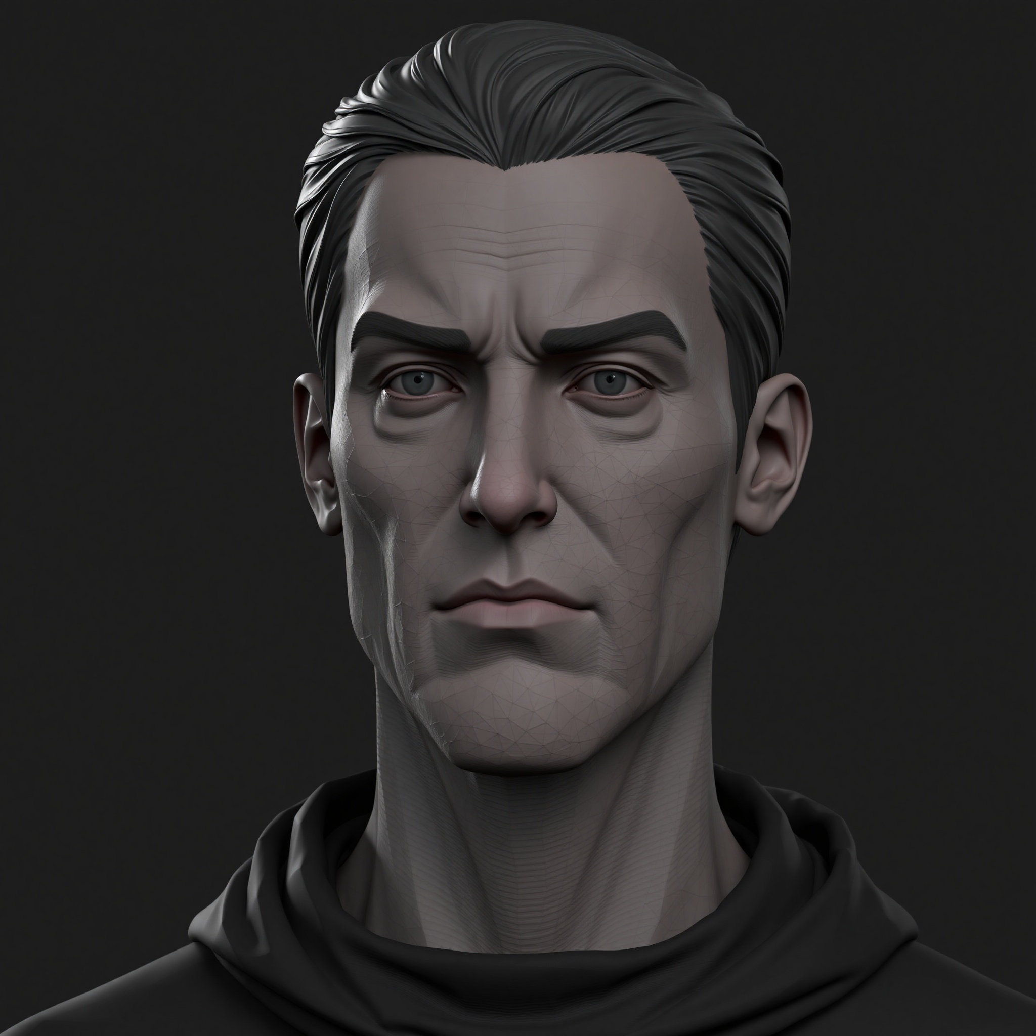 Demostración visual del flujo de trabajo completo en 3ds Max desde modelado hasta renderizado final de un personaje 3D profesional